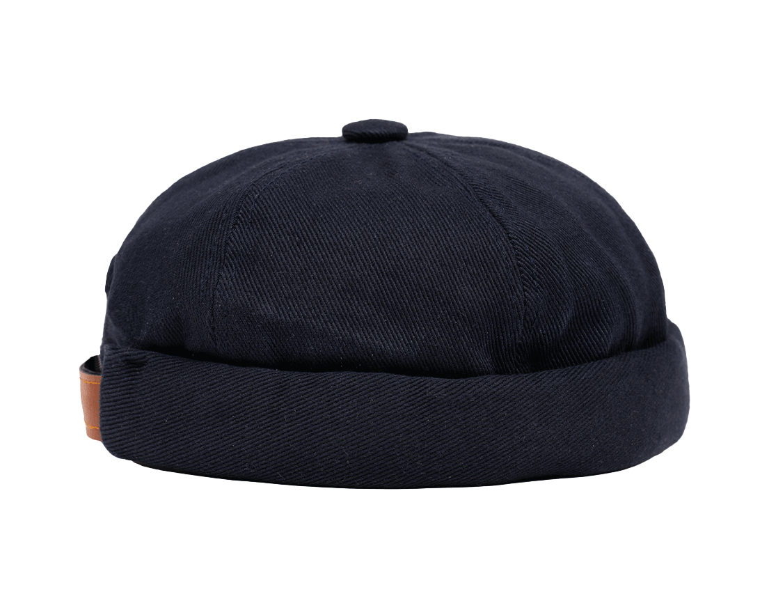 Dunkelblaue Docker – Mütze No. 1