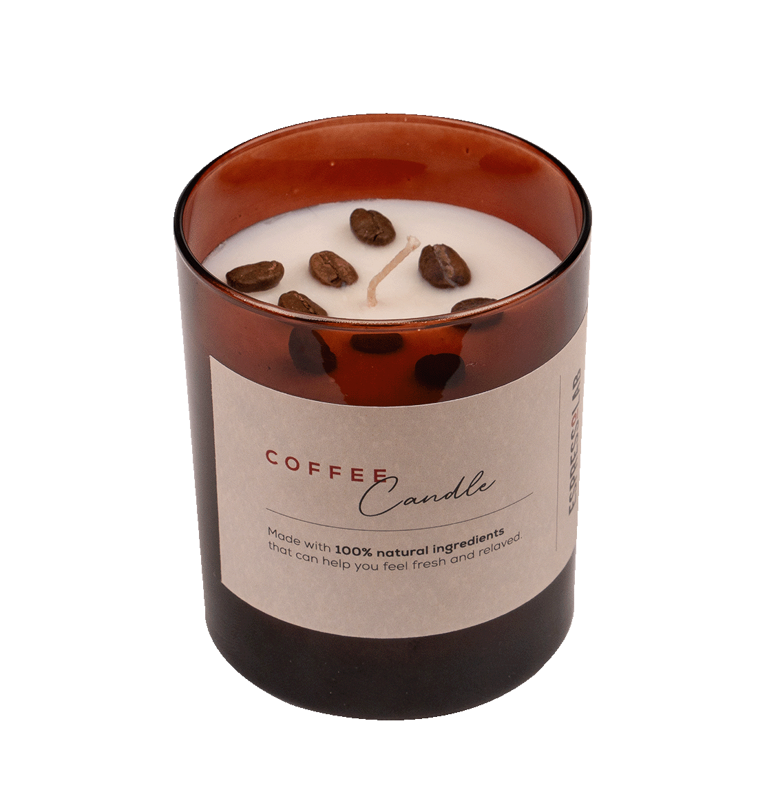 Kaffee Kerze – Braun