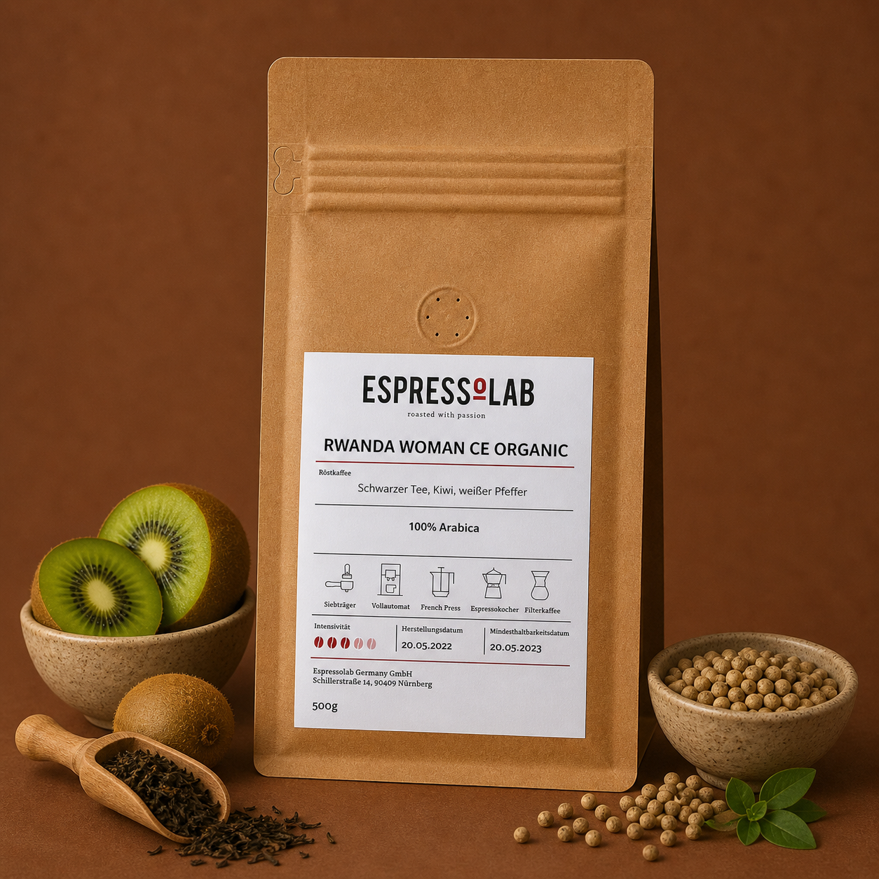 Rwanda Woman CE ORGANIC